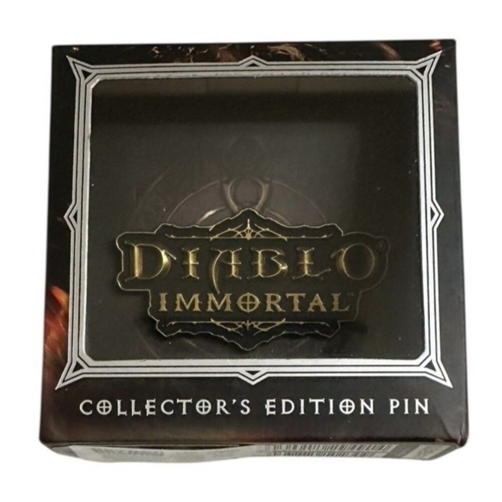 New in Box SDCC 2022 EXCLUSIVE Diablo Immortal Blizzard Pin Only 2500 Made